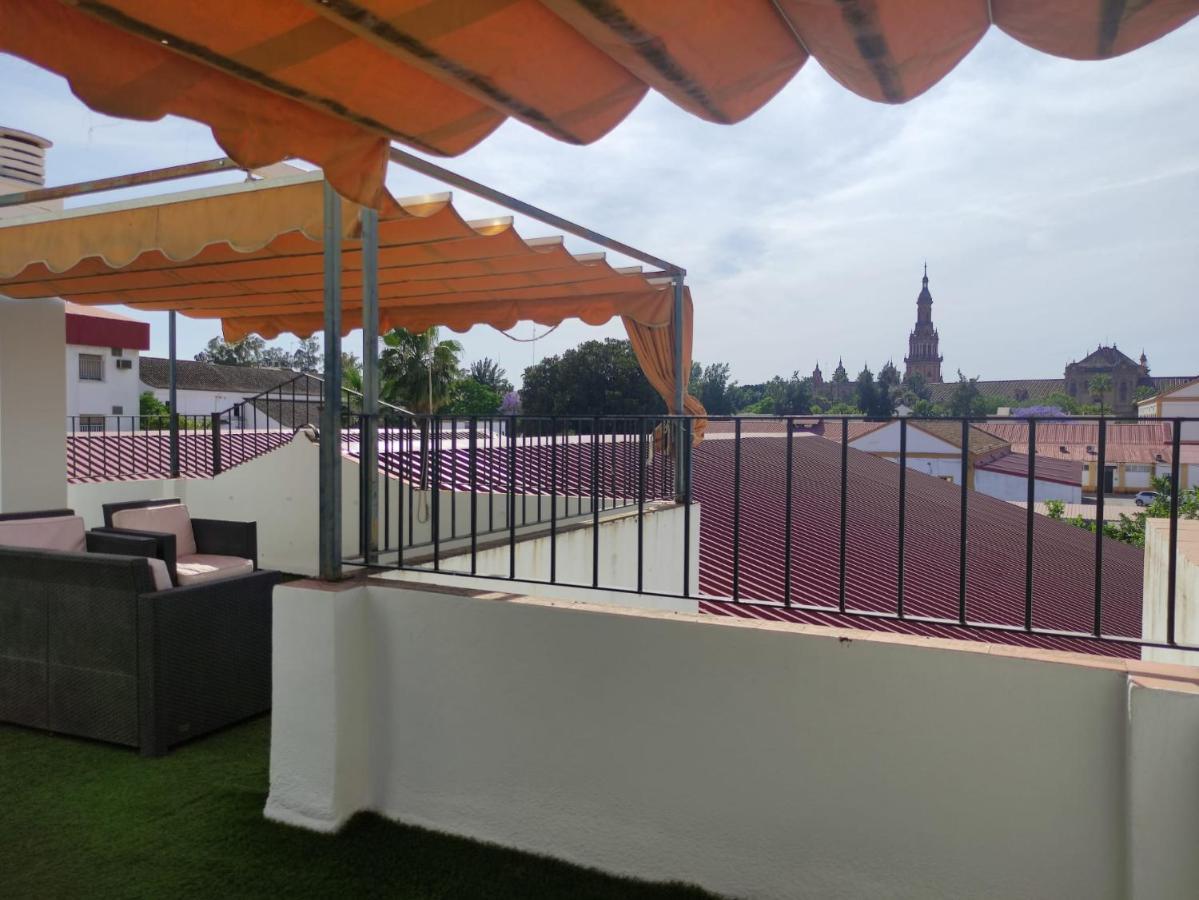세비야 Plaza De Espana - Family House 빌라 외부 사진